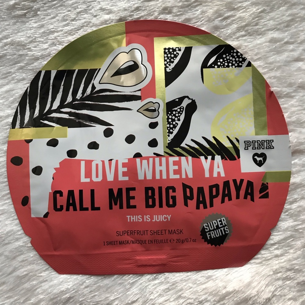 💕Face Mask Papaya Pink + FreeGift
